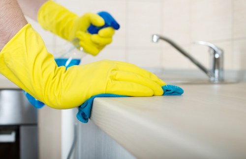 Deep cleaning for tile and grout floors in Stockwell