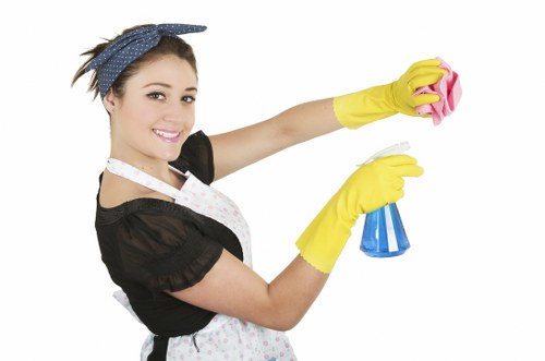 Local Stockwell cleaning team carrying out a thorough property deep clean