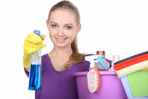 Detailed kitchen cleaning during one off cleaning in Stockwell